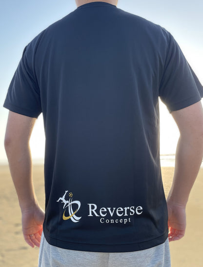 サッカー・ドライシャツ（Color：黒）、タグ無し★税込、送料込