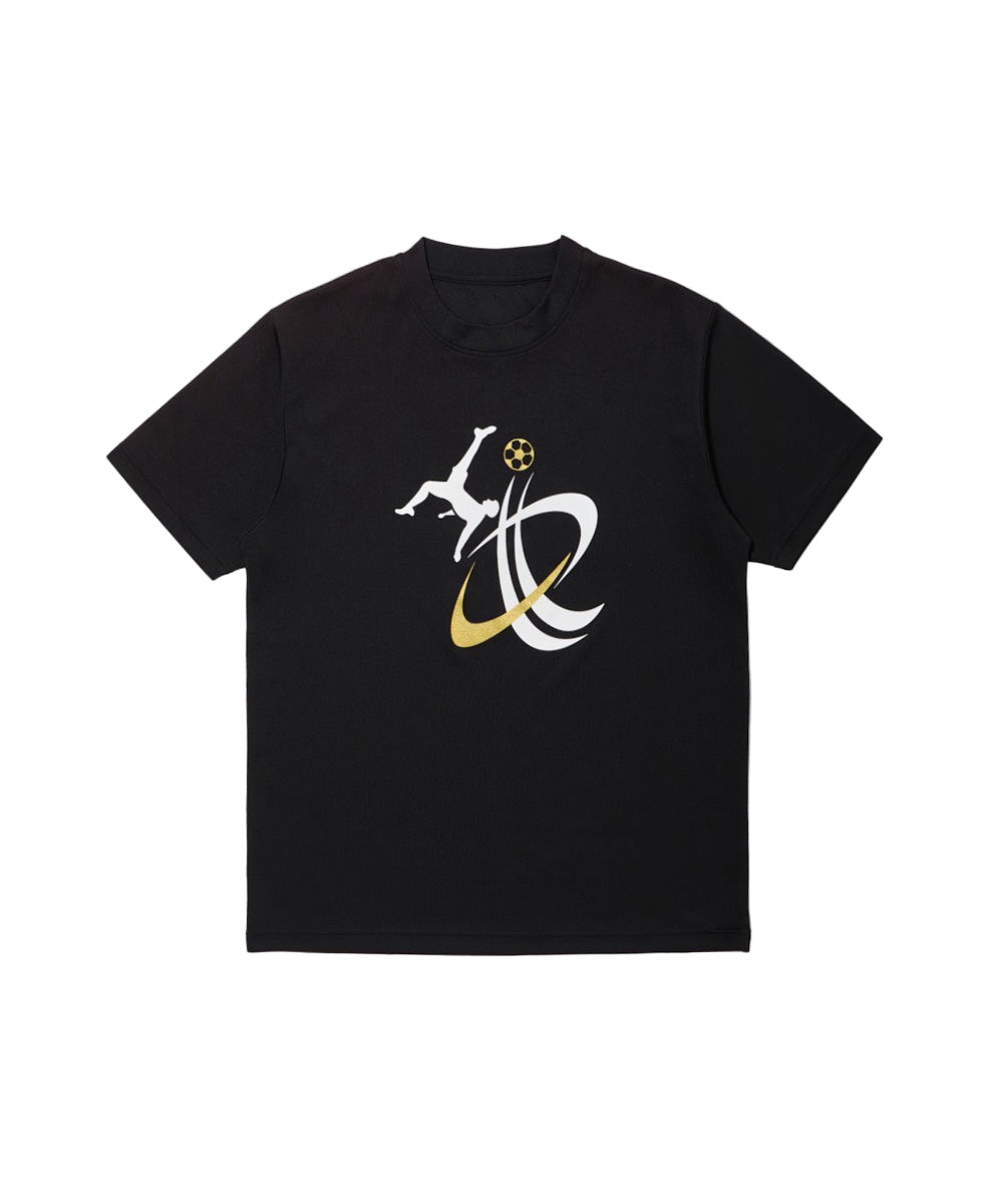 サッカー・ドライシャツ（Color：黒）、タグ無し★税込、送料込