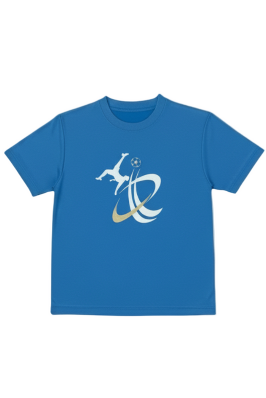 サッカー・ドライシャツ（Color：青）、タグ無し★税込、送料込